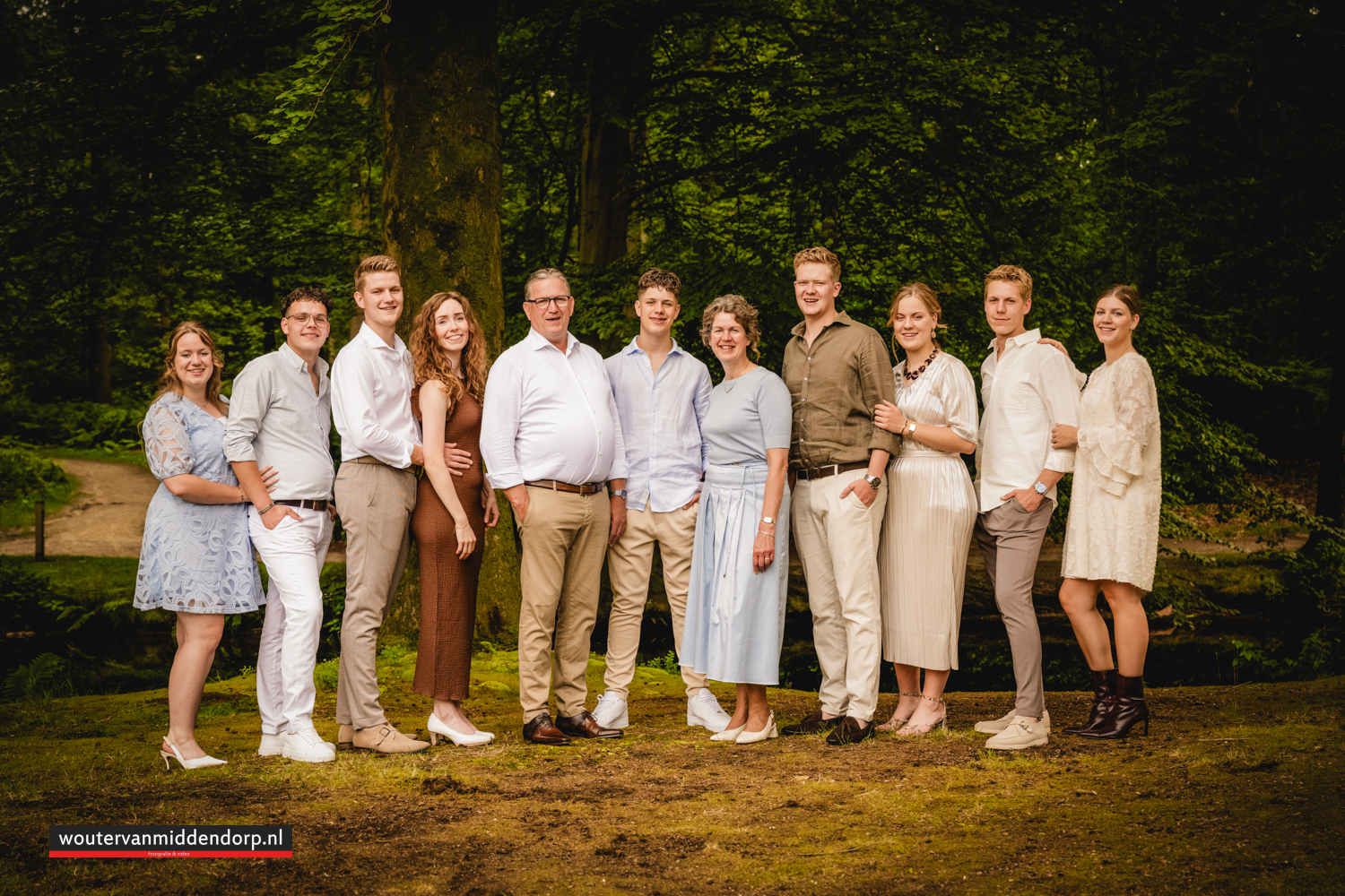 25 jaar getrouwd fotoshoot bij Kasteel Staverden – Fotograaf Wouter van Middendorp