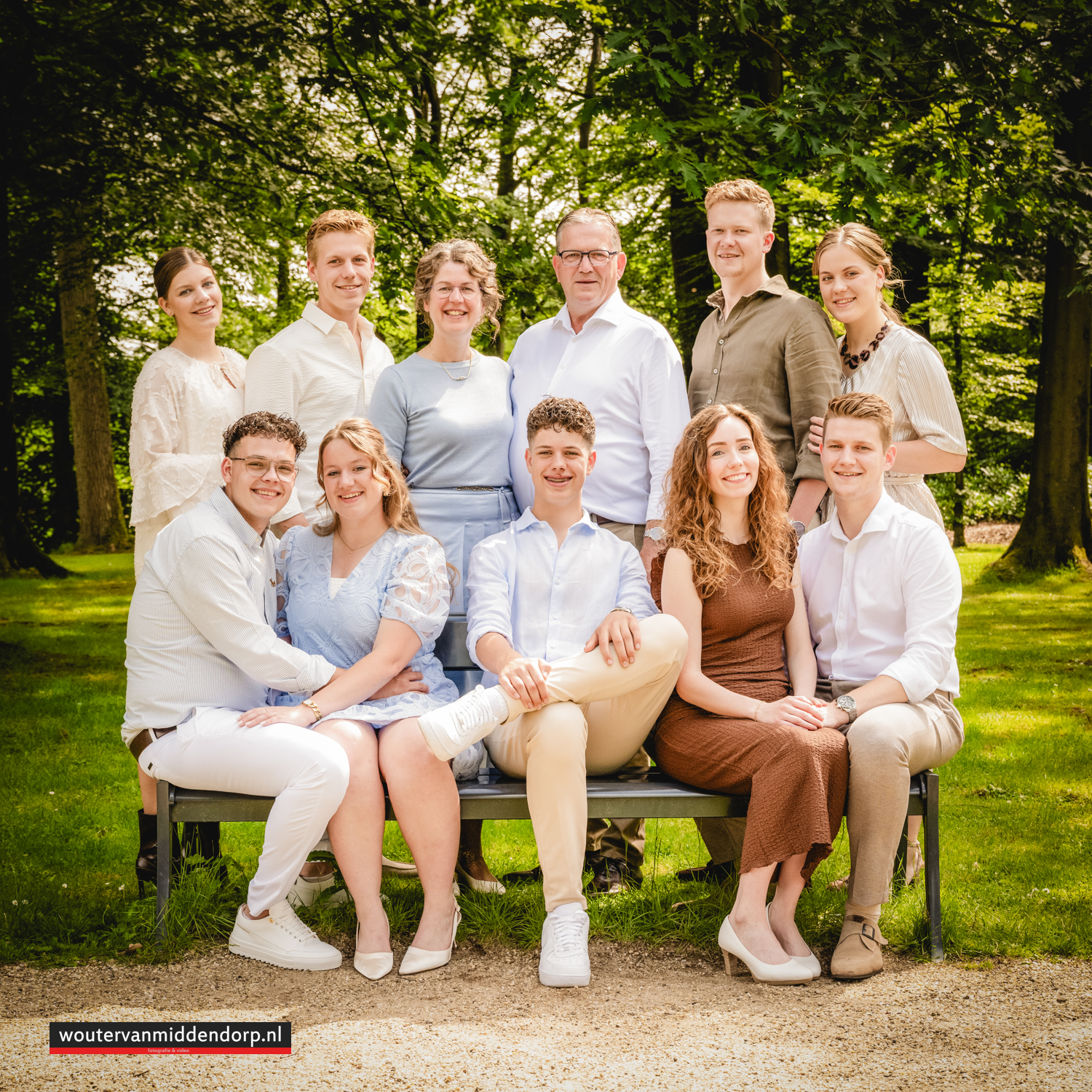 25 jaar huwelijk fotoshoot bij Kasteel Staverden door fotograaf Wouter van Middendorp