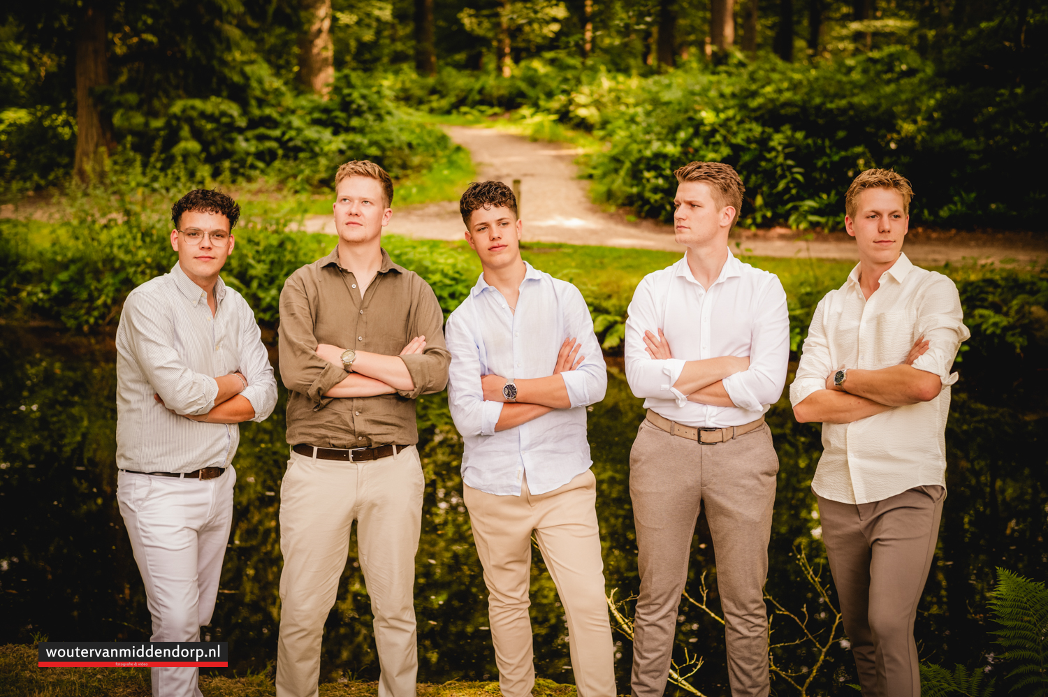 25 jaar huwelijk fotoshoot bij Kasteel Staverden door fotograaf Wouter van Middendorp