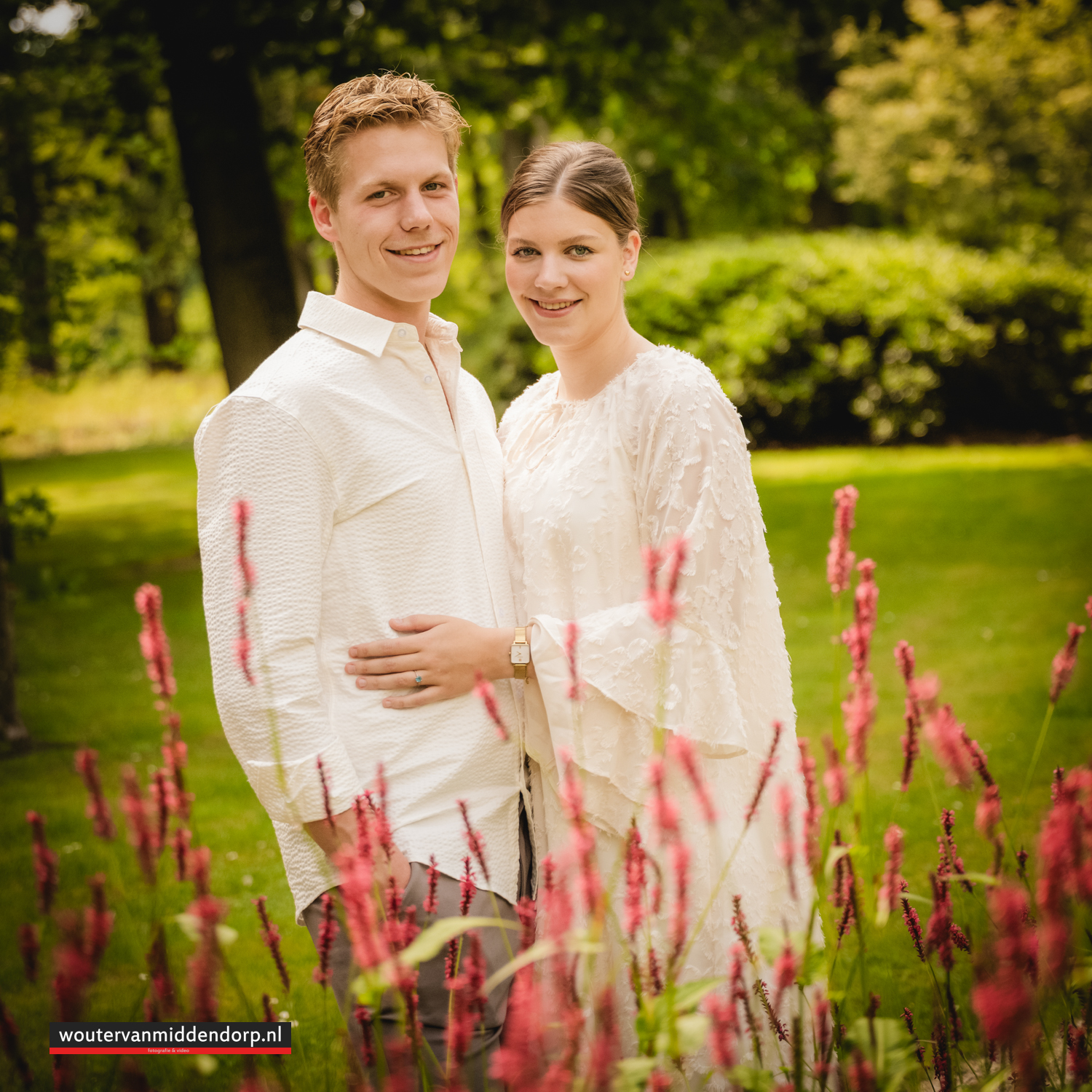 25 jaar huwelijk fotoshoot bij Kasteel Staverden door fotograaf Wouter van Middendorp