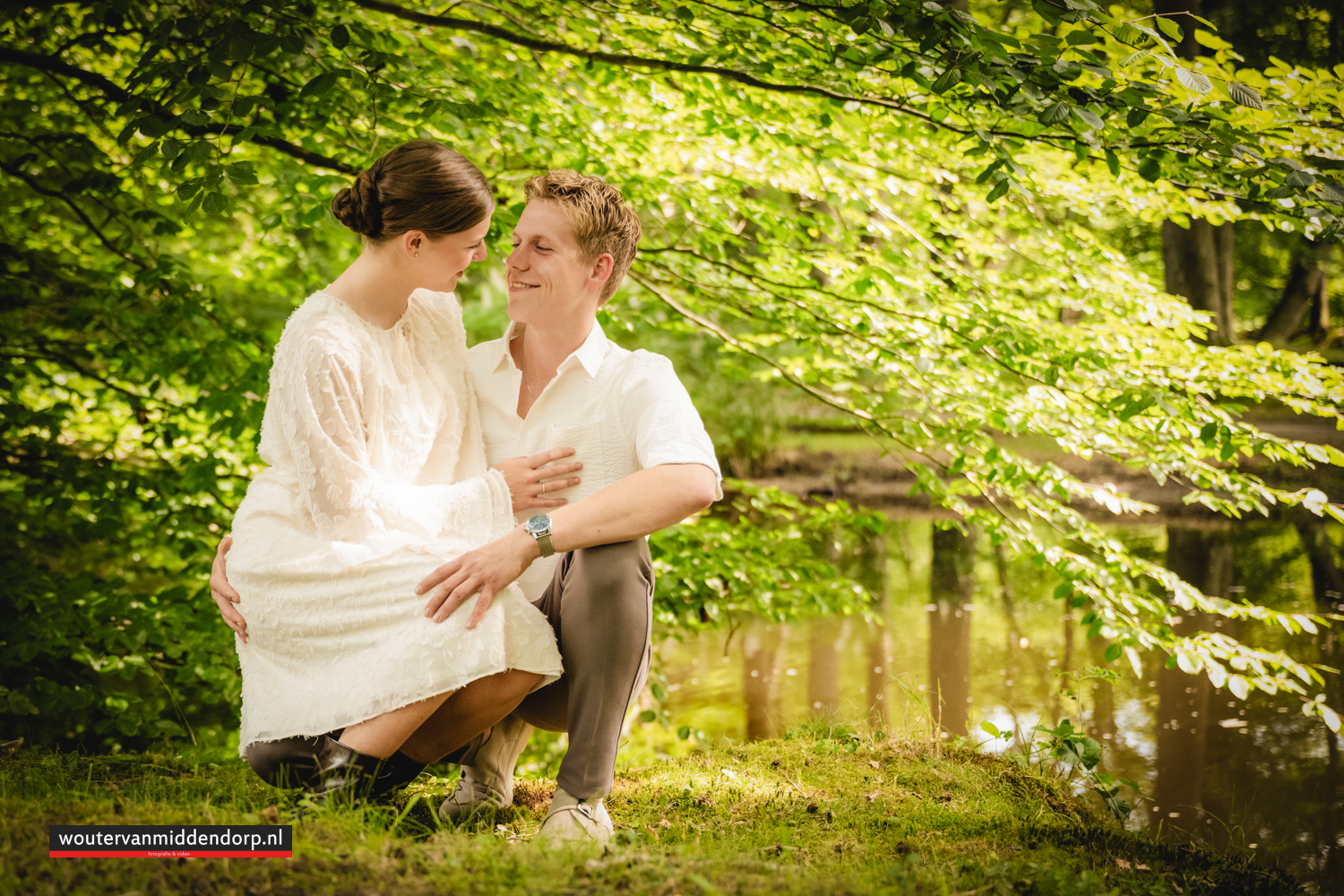 25 jaar getrouwd fotoshoot bij Kasteel Staverden – Fotograaf Wouter van Middendorp