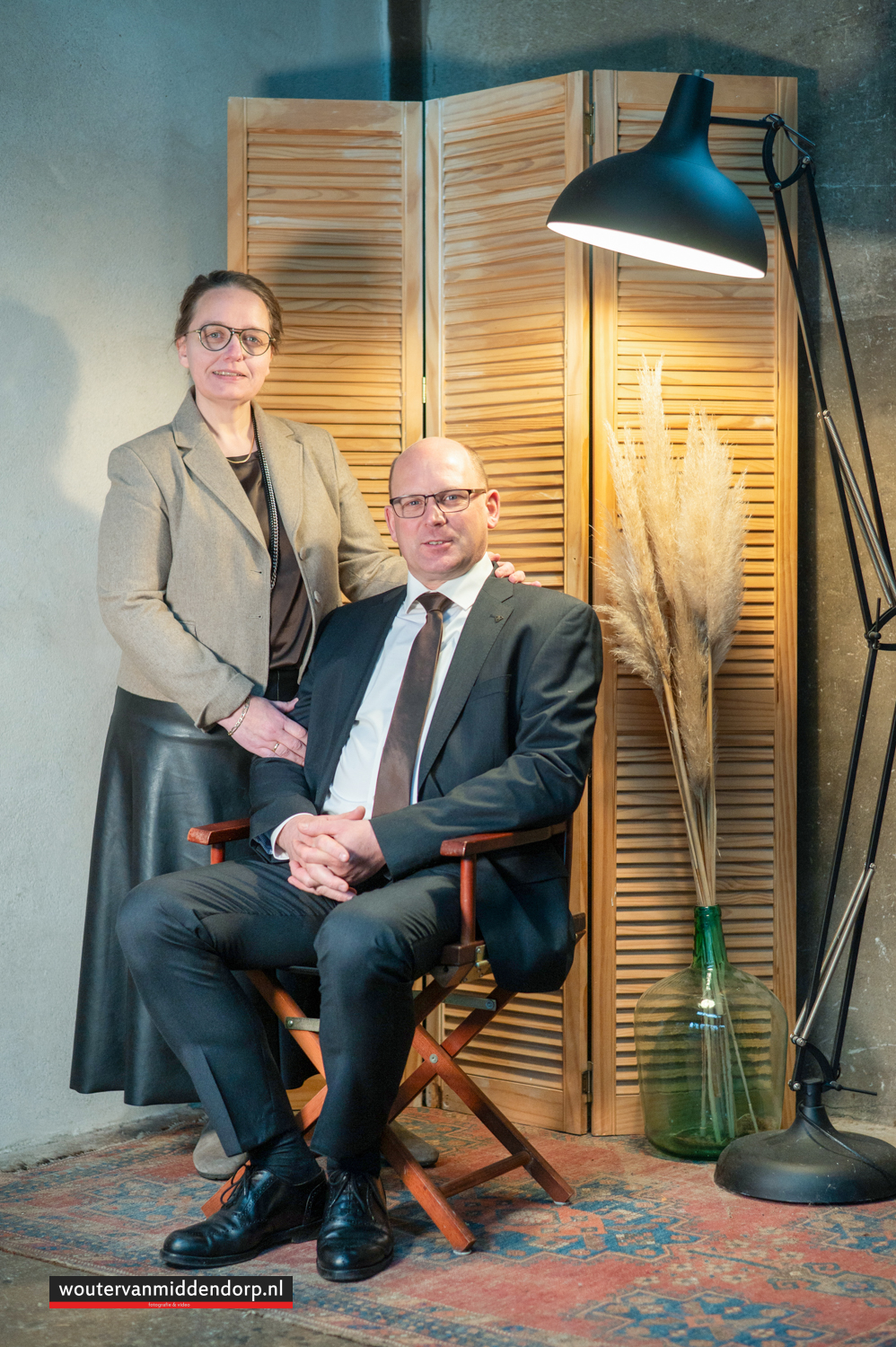 25 jaar getrouwd fotoshoot in de Smederij Epe door Wouter van Middendorp