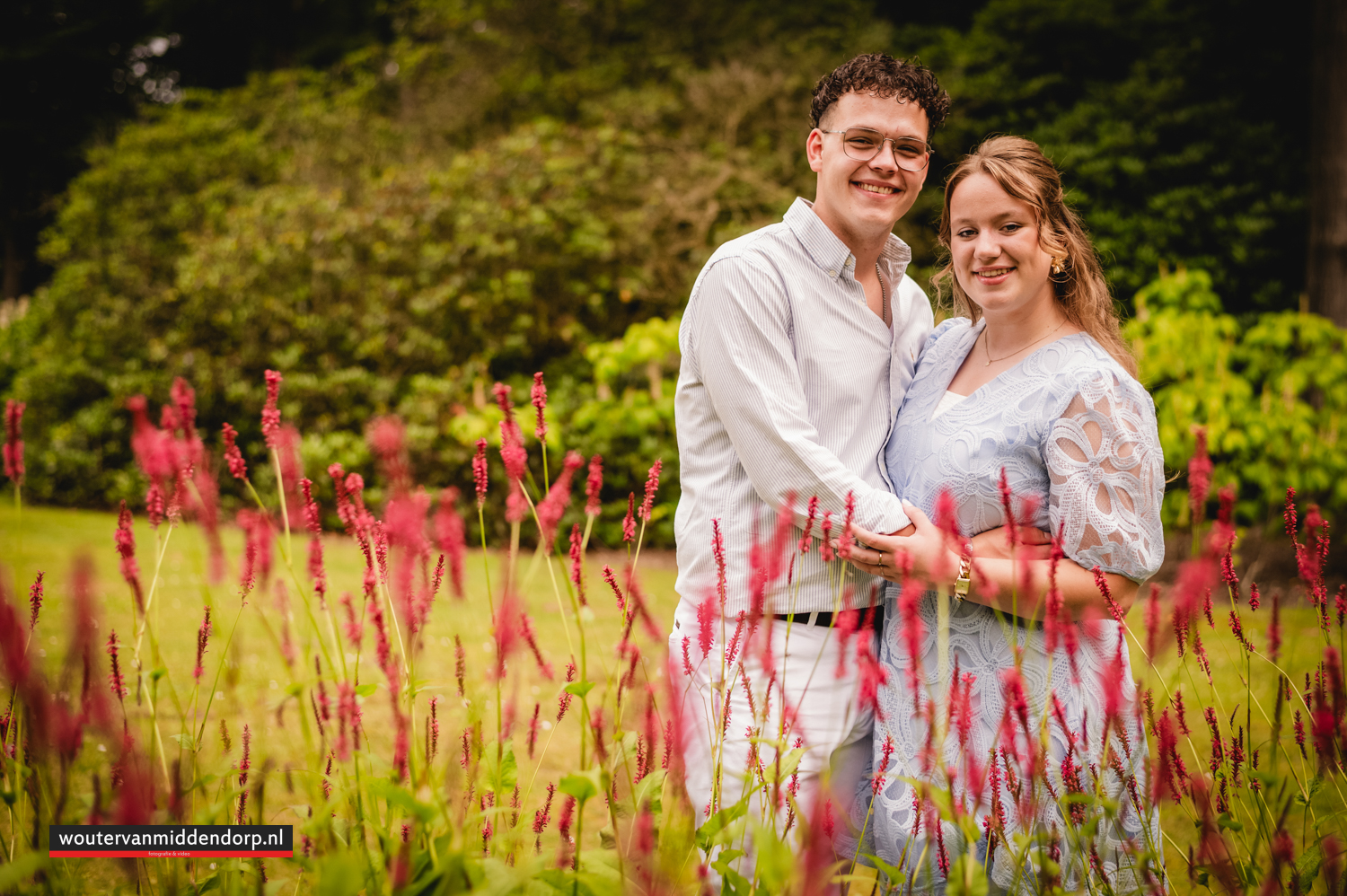 25 jaar getrouwd fotoshoot bij Kasteel Staverden – Fotograaf Wouter van Middendorp